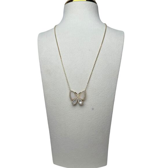 Mariah Butterfly Pendant Necklace Perfect Gift for Her - Picture 2 of 7